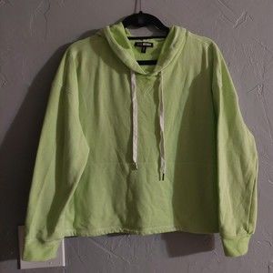 steve madden sweater Women's XL Green, Cotton And Polyester, Hoodie
